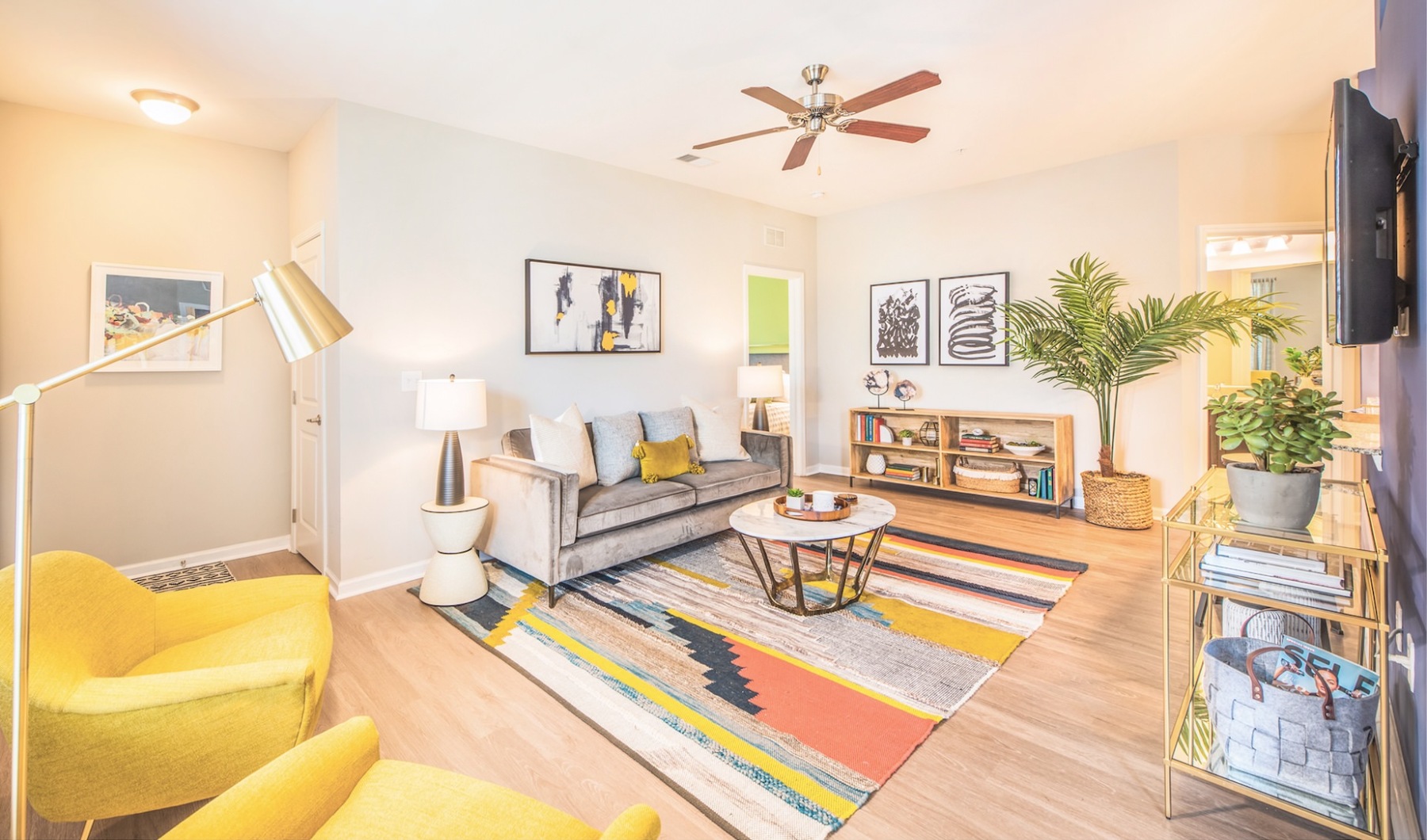 Stylish features frame every apartment home  Stylish features frame every apartment home